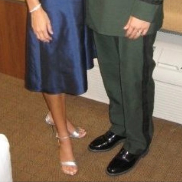 Silver Heels with Ankle Straps 🤍 - Picture 13 of 13